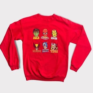 Marvel | Superhero Heads Sweatshirt